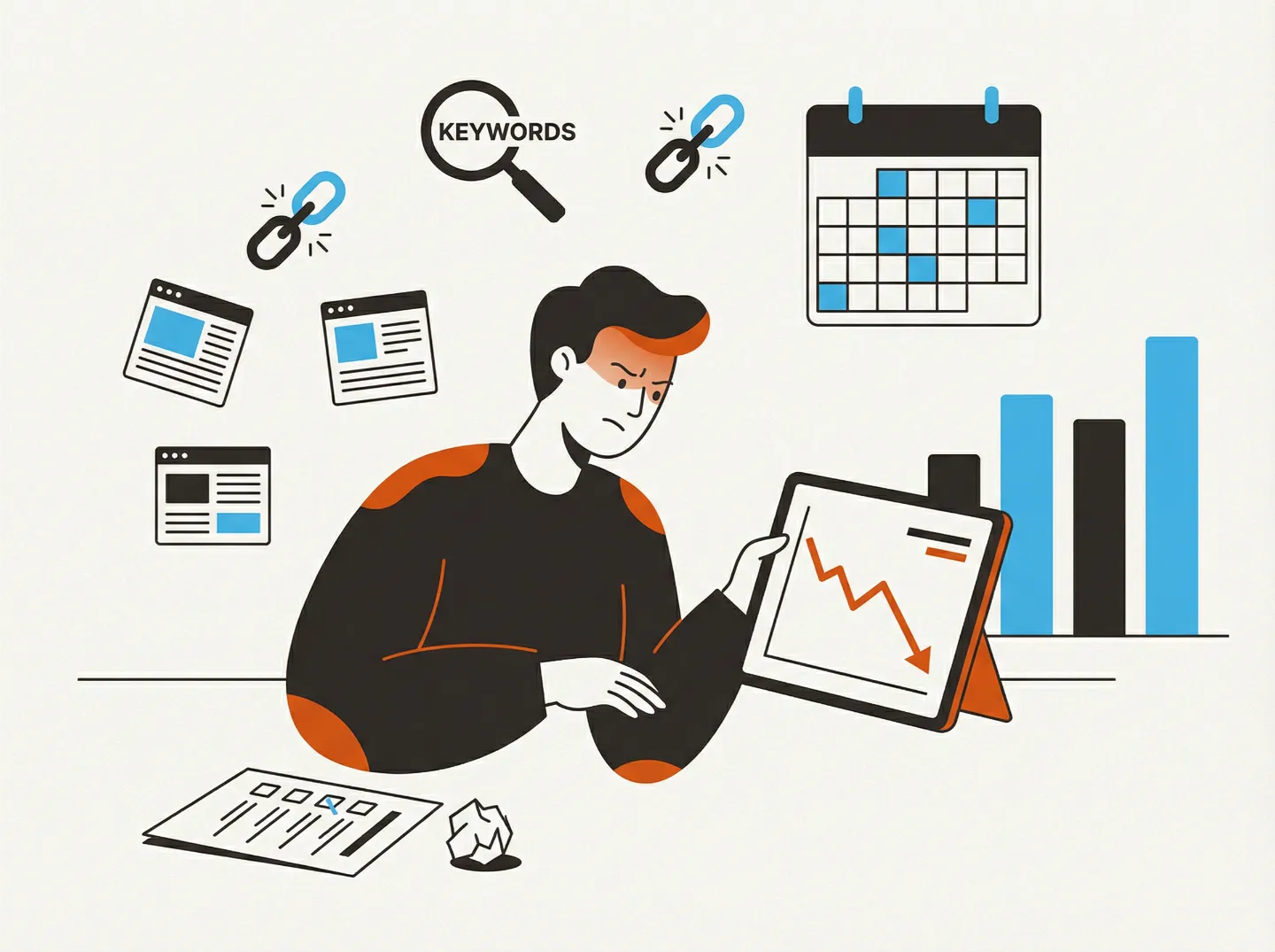 Seo sans résultat - trafic qui stagne malgré les efforts