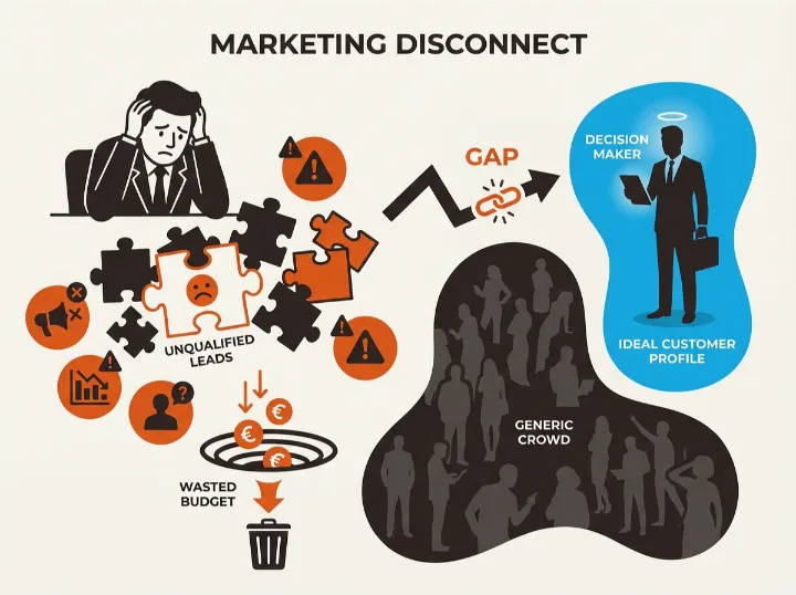 Leads non qualifiés en b2b - mauvais ciblage publicitaire