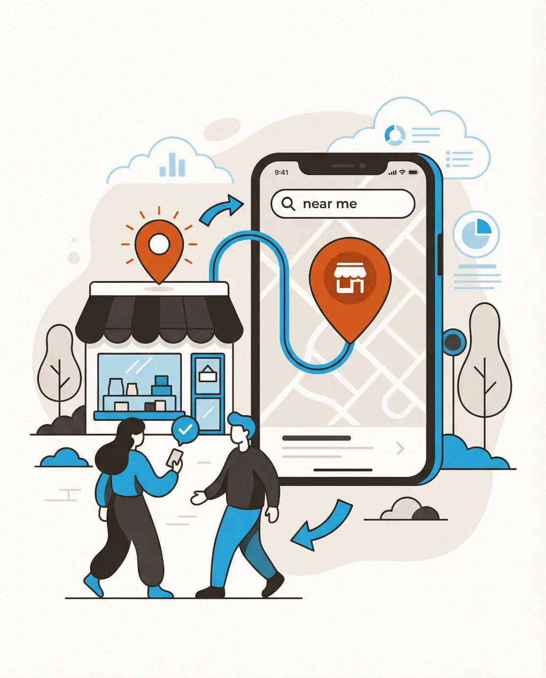 Référencement local - visibilité google maps et recherche locale bumtech