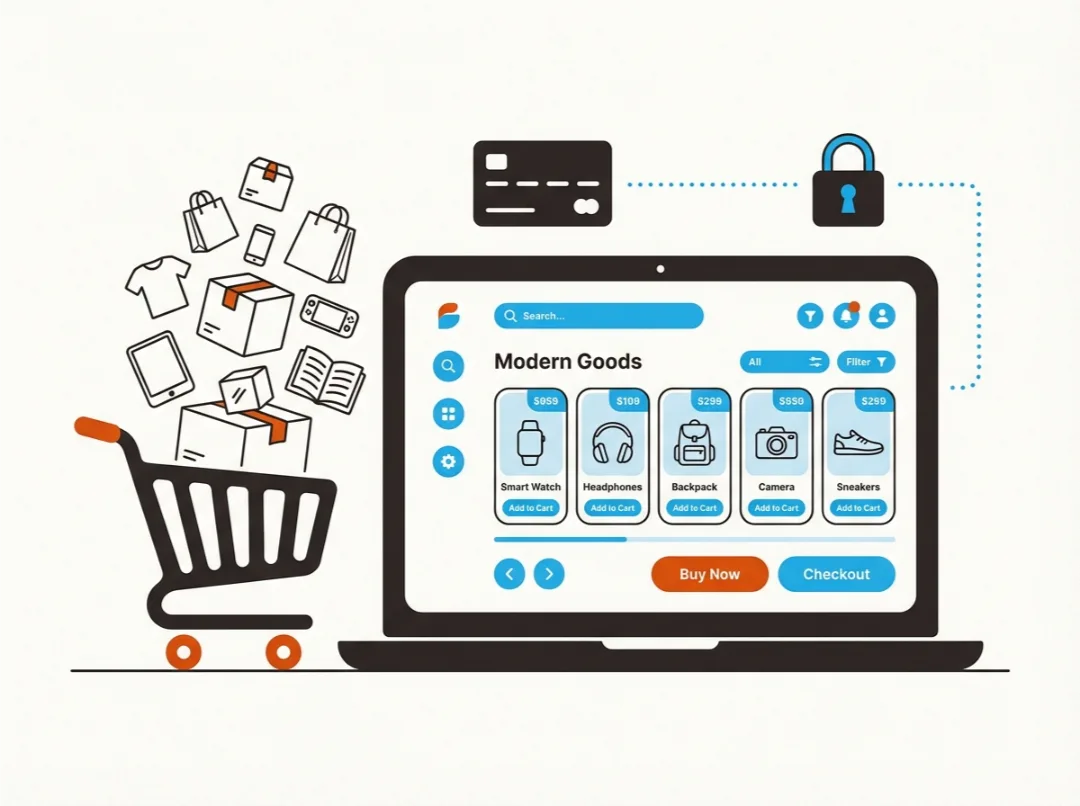 Création site e-commerce - boutique en ligne professionnelle avec panier et paiement sécurisé bumtech